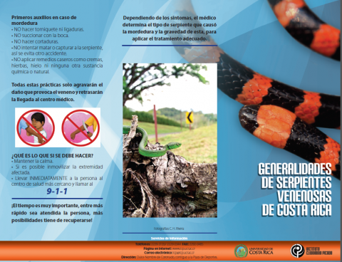  Pamphlet for the Prevention of Snakebites